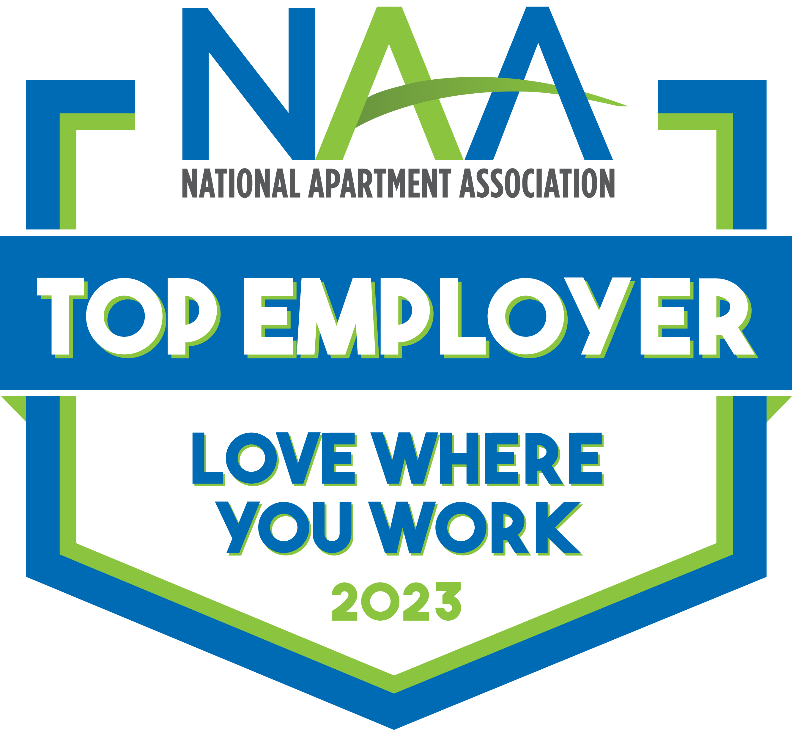 2023 NAA Top Employer award